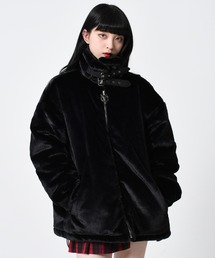 OY オーワイ ファージャケット OY/オーワイ』 BACK SKETCH ODOLLY FUR JACKET/バックステッチ