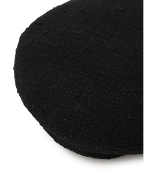 SNIDEL(スナイデル)の「ツイードベレー(ハンチング/ベレー帽・レディース・アイボリー/ブラック/ベージュ・FREE)」の14枚目の写真