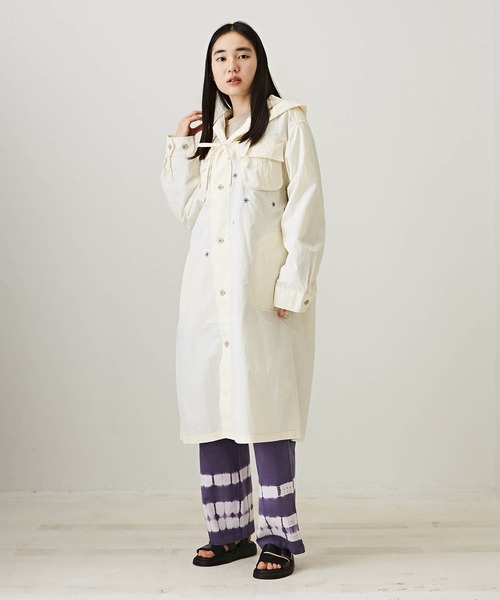 TOBILA(トビラ)の「絞り染め天竺イージーパンツ(その他パンツ・レディース・スミクロ/ベージュ/パープル・M)」の12枚目の写真