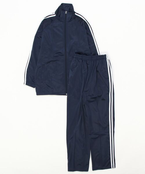 セール】上下セット 2本線サイドライン ジャージ アクティブウェア
