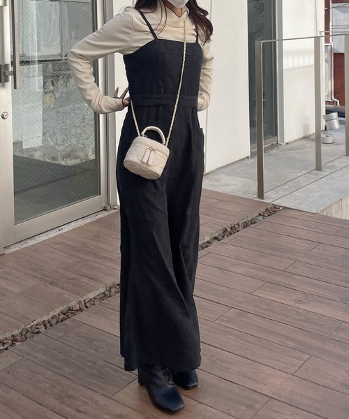 Lamoa（ラモア）の「Lamoa/マーメイド キャミワンピース（ワンピース・レディース・ブラウン/ベージュ/ブラック・MEDIUM）」の19枚目の写真