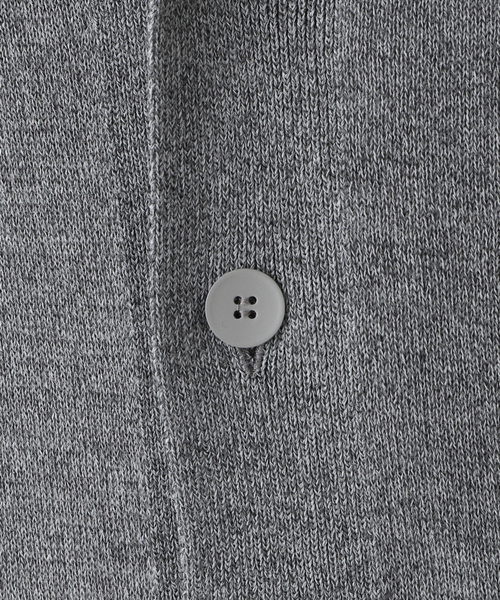 ATON(エイトン)の「【ATON/エイトン】 WOOL WASHI OVERSIZED CARDIGAN(カーディガン/ボレロ・メンズ・チャコールグレー/ネイビー・4/6)」の12枚目の写真