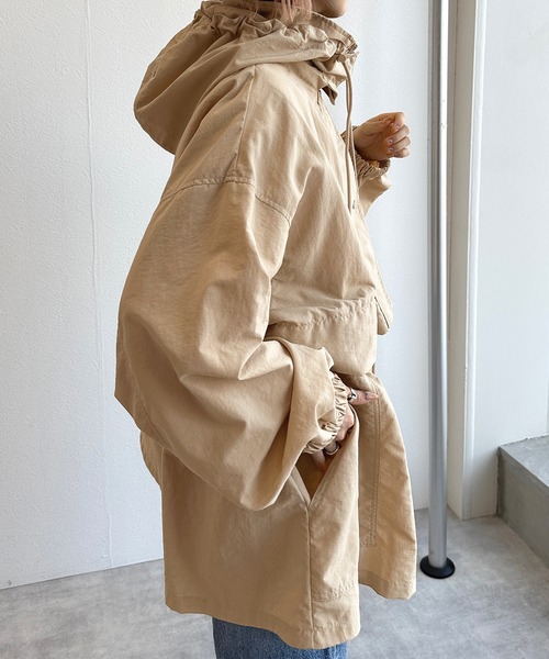 w closet（ダブルクローゼット）の「【マルチウェイ】ナイロンマウンテンパーカー（マウンテンパーカー・レディース・オフホワイト/ベージュ・FREE）」の12枚目の写真