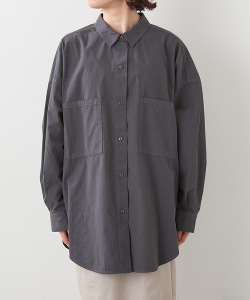 Omekashi（オメカシ）の「カラーオーバーシャツ（シャツ/ブラウス