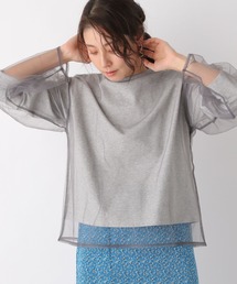 LEPSIM | チュールカサネプルオーバー　190406(Tシャツ/カットソー)