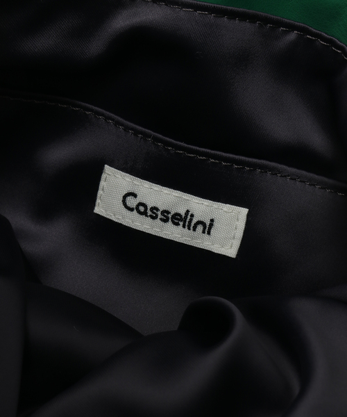 Oriens JOURNAL STANDARD（オリエンス ジャーナルスタンダード）の「【Casselini/キャセリーニ】フリルトートバッグ（トートバッグ・レディース・ブラック/グリーン・FREE）」の9枚目の写真