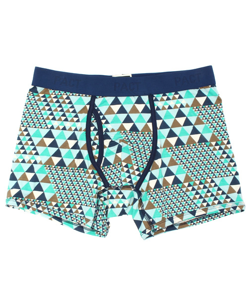 PACT(パクト)の「PACT/パクト Men's Boxer Brief-Sailboats メンズ・ボクサーブリーフ(ブリーフ・メンズ・カラフル・SMALL/LARGE/MEDIUM)」の1枚目の写真