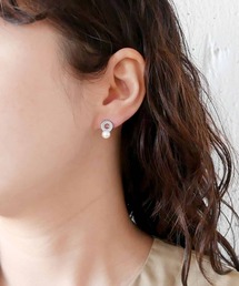 パールの♡ピアス　（両耳） ISOLATION / アイソレーション】 BAROQUE PEARL PIERCE