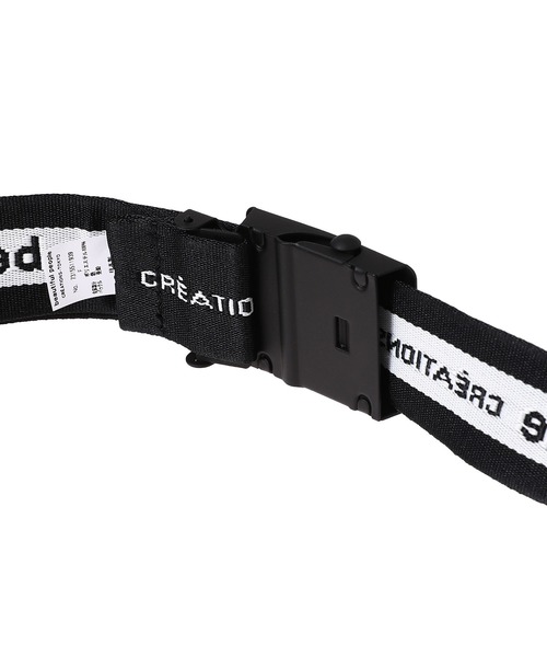 beautiful people(ビューティフルピープル)の「beautiful people logo buckle belt in jacquard 7315511939(ベルト・レディース・ブラック/ホワイト・FREE)」の6枚目の写真