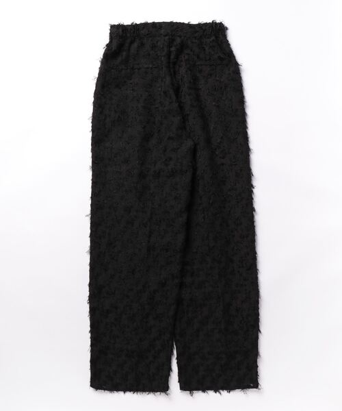 EUCLAID(エウクレイド)の「シアージャカードパンツ(その他パンツ・レディース・オフホワイト/ブラック・38)」の10枚目の写真