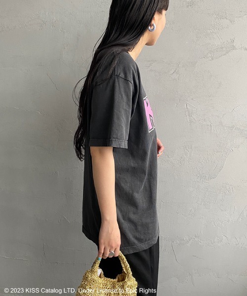 GOOD ROCK SPEED（グッドロックスピード）の「[GOOD ROCK SPEED/グッドロックスピード] KISS プリントTシャツ（Tシャツ/カットソー・レディース・ブラック・F）」の11枚目の写真