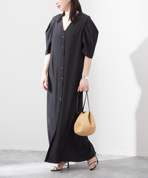 journal standard L'essage | シャンブレータックスリーブワンピース(ワンピース)
