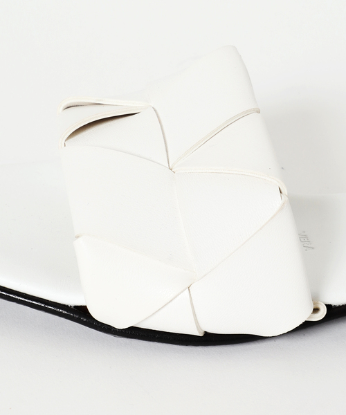 MAURO de BARI(マウロディバリ)の「【MAURO DE BARI】フラットサンダル(サンダル・レディース・ホワイト/ピンク・36/37/38)」の12枚目の写真