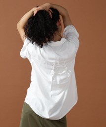 AVIREX | HALF SLEEVE LACEUP SHIRT/ ハーフスリーブ レースアップシャツ(シャツ/ブラウス)