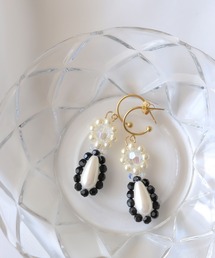 MIXTO（ミスト）の「Violeta スワロフスキー ピアス（ピアス（両耳用））」