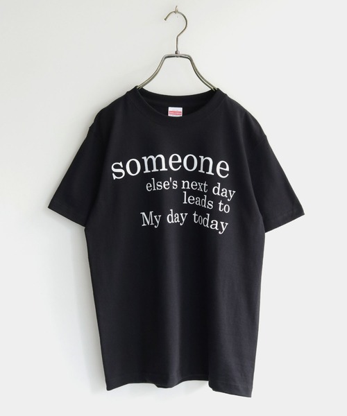 HER CLOSET(ハークローゼット)の「【shemoshelly】WEB限定someoneロゴTシャツ(Tシャツ/カットソー・レディース・ブラック/ホワイト/ホワイト系その他2・S/M/L)」の7枚目の写真