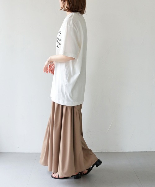 HER CLOSET(ハークローゼット)の「【shemoshelly】WEB限定someoneロゴTシャツ(Tシャツ/カットソー・レディース・ブラック/ホワイト/ホワイト系その他2・S/M/L)」の13枚目の写真