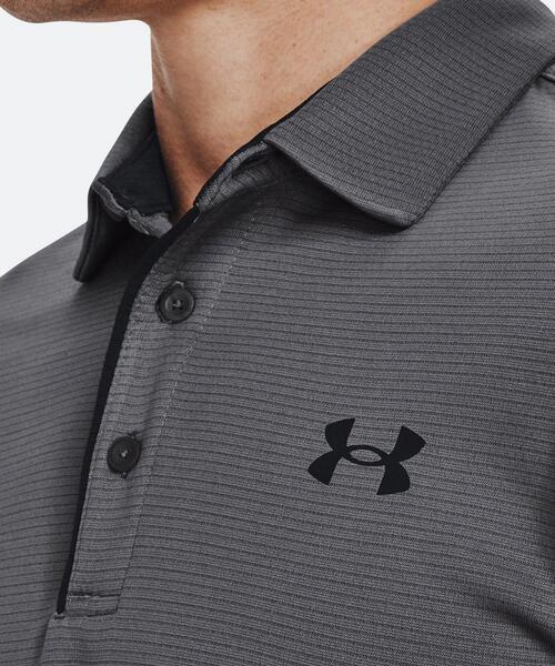UNDER ARMOUR(アンダーアーマー)の「UAテック ポロ(ゴルフ/メンズ)(ポロシャツ・メンズ・グレー・L/XL/XXL/3XL/M/S)」の4枚目の写真