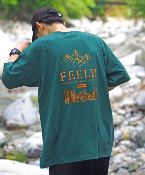 Leyline(レイライン)の「【Leyline】Feeld tee(Tシャツ/カットソー・メンズ・グリーン/ホワイト・MEDIUM/LARGE/X-LARGE)」の5枚目の写真