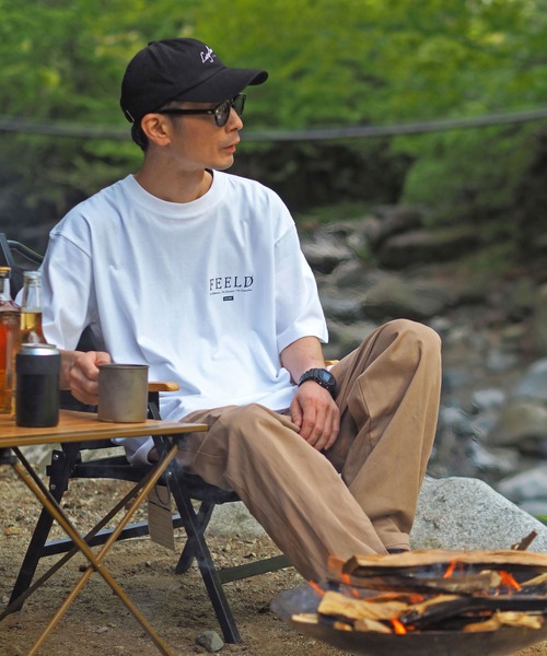Leyline(レイライン)の「【Leyline】Feeld tee(Tシャツ/カットソー・メンズ・グリーン/ホワイト・MEDIUM/LARGE/X-LARGE)」の7枚目の写真