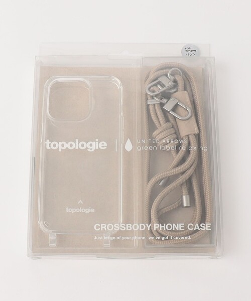 Topologie（トポロジー）の「【別注】＜Topologie×green label relaxing＞ベージュ スマホショルダー（スマホケース/カバー・メンズ・その他1/その他4/その他3/その他2/その他5・iPhone 12/12 Pro/iPhone 14/iPhone 13 Pro/iPhone 13/iPhone 14 Pro）」の9枚目の写真