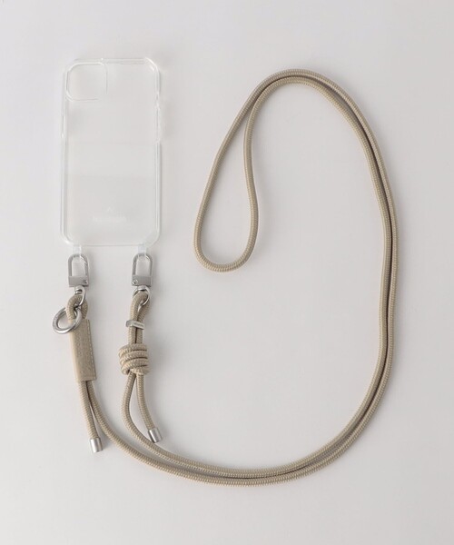 Topologie（トポロジー）の「【別注】＜Topologie×green label relaxing＞ベージュ スマホショルダー（スマホケース/カバー・メンズ・その他1/その他4/その他3/その他2/その他5・iPhone 12/12 Pro/iPhone 14/iPhone 13 Pro/iPhone 13/iPhone 14 Pro）」の10枚目の写真
