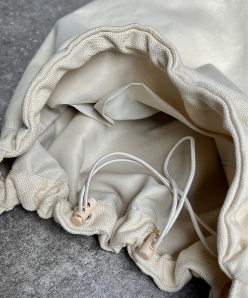 CPCM（シーピーシーエム）の「キャンバスショルダー（ショルダーバッグ・レディース・ブラック/アイボリー/パープル・FREE）」の8枚目の写真