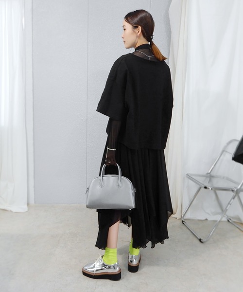 minia（ミニア）の「ネオンカラーリブソックス（ソックス/靴下・レディース・ブルー/パープル/ピンク/オレンジ系/ライム/グリーン・FREE）」の19枚目の写真