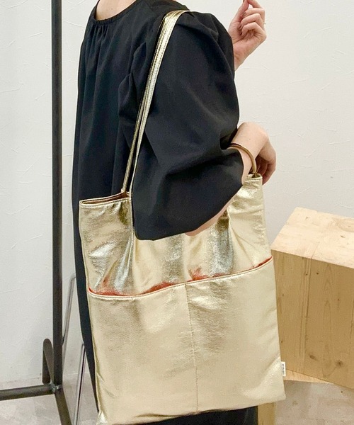 LEPSIM（レプシィム）の「メタリックトートバッグ 904472（トート