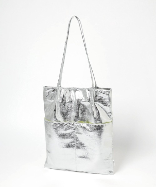 LEPSIM（レプシィム）の「メタリックトートバッグ　904472（トートバッグ・レディース・ゴールド/ブラック/シルバー・ONE SIZE）」の9枚目の写真