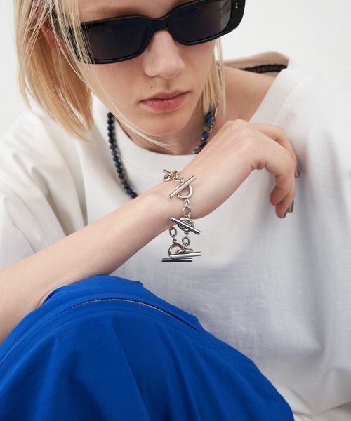 AIVER（アイバー）の「AIVER　アタッチメントブレスレット　MADE IN JAPAN（ブレスレット・メンズ・シルバー系1/シルバー系2・FREE）」の5枚目の写真