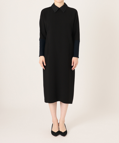 VERMEIL par iena(ヴェルメイユパーイエナ)の「【Room no.8 BLACK/ルームエイトブラック】B/DOT LACE DOLMAN DRESS(ワンピース・レディース・ブラック・SMALL/X-SMALL)」の18枚目の写真