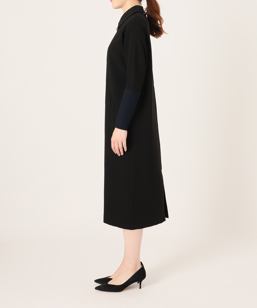 VERMEIL par iena(ヴェルメイユパーイエナ)の「【Room no.8 BLACK/ルームエイトブラック】B/DOT LACE DOLMAN DRESS(ワンピース・レディース・ブラック・SMALL/X-SMALL)」の19枚目の写真