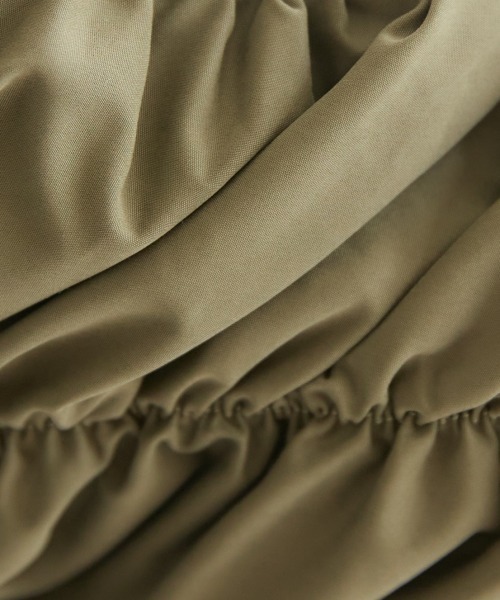 miclat(ミクラ)の「大きいサイズ MAー1コンビニットブルゾン miclat(MA-1・レディース・ブラック/ネイビー系・L/LL/3L/4L/5L)」の5枚目の写真