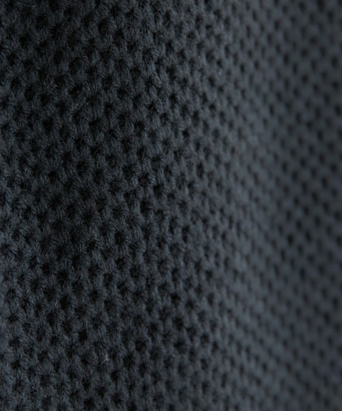 miclat(ミクラ)の「大きいサイズ MAー1コンビニットブルゾン miclat(MA-1・レディース・ブラック/ネイビー系・L/LL/3L/4L/5L)」の9枚目の写真