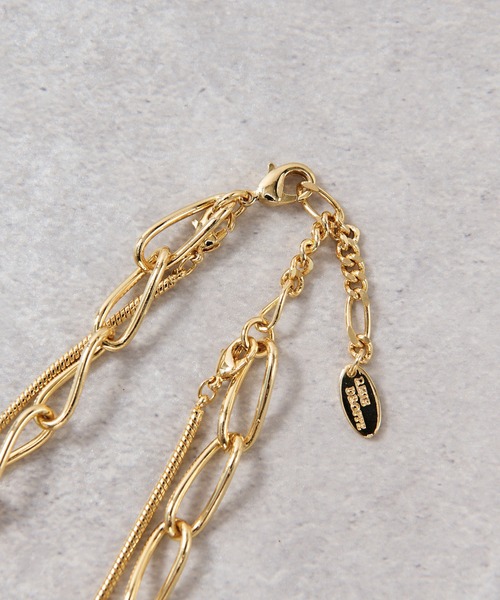 RIVE DROITE（リヴドロワ）の「2連チェーンネックレス（ネックレス・レディース・シルバー/ゴールド・FREE）」の16枚目の写真