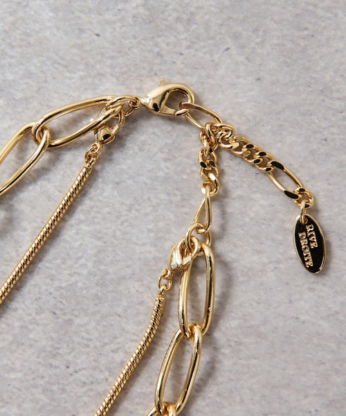 RIVE DROITE（リヴドロワ）の「2連チェーンネックレス（ネックレス・レディース・シルバー/ゴールド・FREE）」の17枚目の写真