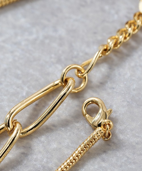 RIVE DROITE（リヴドロワ）の「2連チェーンネックレス（ネックレス・レディース・シルバー/ゴールド・FREE）」の18枚目の写真