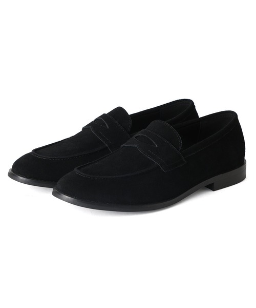 WEB限定 本革 レザー スリム コイン ローファー / London Shoe Make