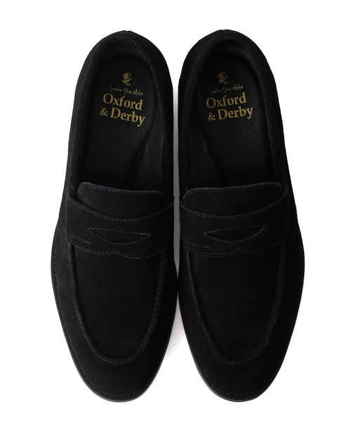 WEB限定 本革 レザー スリム コイン ローファー / London Shoe Make