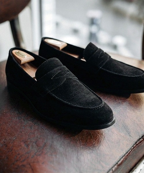 本革 スリム コイン ローファー / London Shoe Make Oxford and Derby