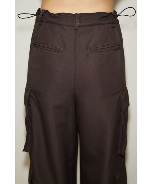 SLYのLoose Work パンツ。3回しか着ていません。 THROW by SLY | 【THROW】J／W CURVE TUCKED パンツ (ワイド