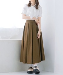 moulis' | ロングボックスプリーツスカート(スカート)