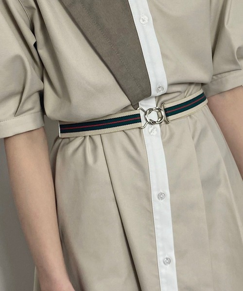 179/WG（イチナナキュウダブルジー）の「ゴムベルト（ベルト・レディース・その他7/その他8/その他1/その他6/その他9/ブラック/その他2/その他4/その他3・FREE）」の2枚目の写真