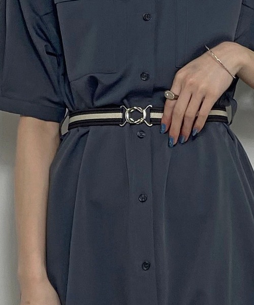 179/WG（イチナナキュウダブルジー）の「ゴムベルト（ベルト・レディース・その他7/その他8/その他1/その他6/その他9/ブラック/その他2/その他4/その他3・FREE）」の4枚目の写真