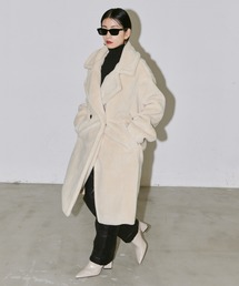 Solace | テディボアロングコート(その他アウター)