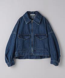 CURRENTAGE（カレンテージ）の「CURRENTAGE/Denim Harrington