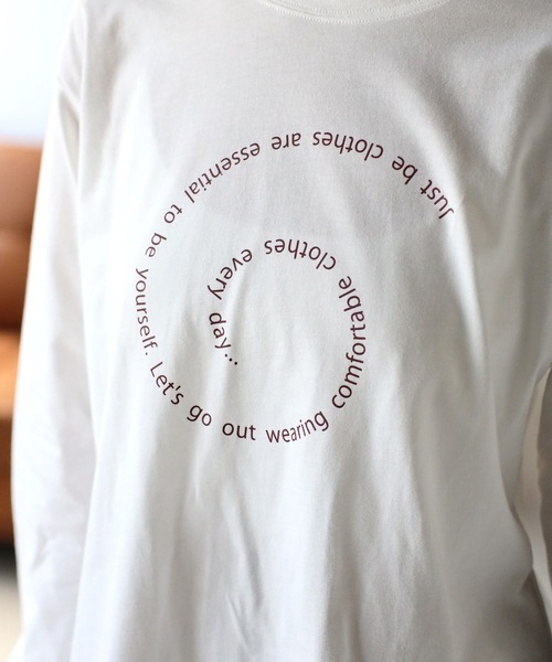 COMMRE（コムル）の「アソートロゴロンT（Tシャツ/カットソー・レディース・オレンジ/グリーン/ピンク/チャコールグレー・FREE）」の17枚目の写真