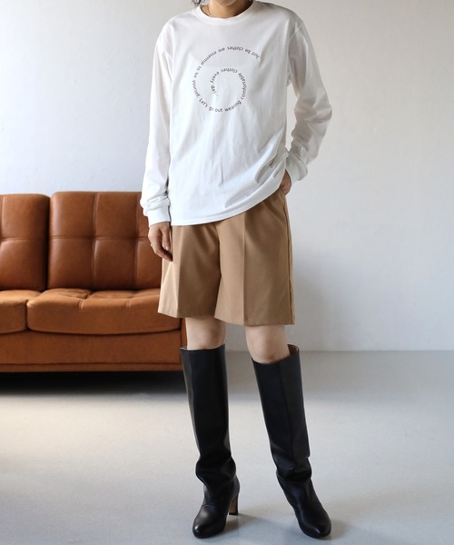 COMMRE（コムル）の「アソートロゴロンT（Tシャツ/カットソー・レディース・オレンジ/グリーン/ピンク/チャコールグレー・FREE）」の18枚目の写真