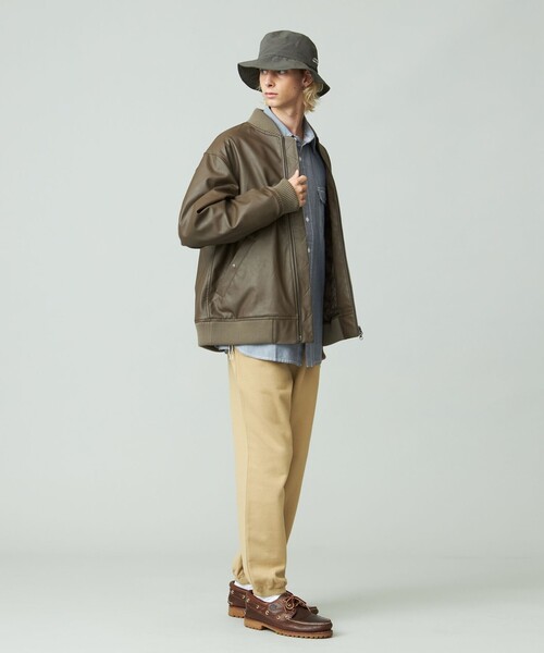 J.PRESS YORK STREET(ジェイプレスヨークストリート)の「【UNISEX】ワンポイントスウェットパンツ(スウェットパンツ・メンズ・ライトグレー系/ライトイエロー系/ネイビー系・SMALL/MEDIUM/LARGE)」の12枚目の写真